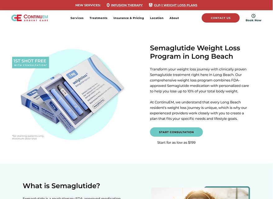 ContinuEM GLP-1 Landing Page