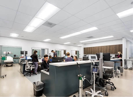 Interior of the office at ContinuEM