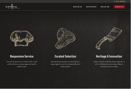 Corfini's service highlight