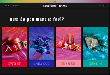 Forbidden Flowers product range