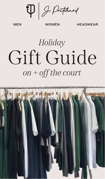 J. Pritchard Email - Holiday Gift Guide