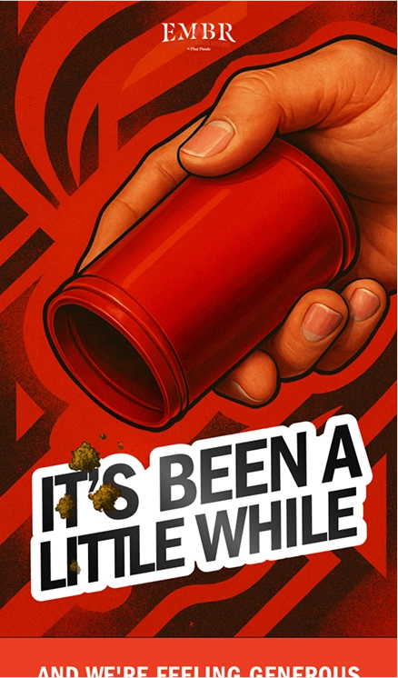 Reengagement loyalty email for EMBR