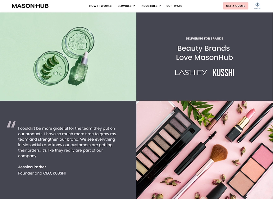 Testimonials for MasonHub