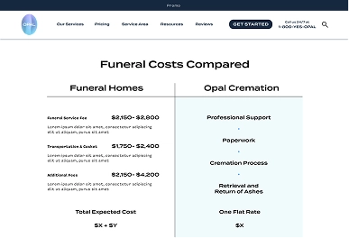 Opal comparison screen