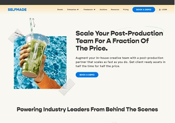 SelfMade Landing Page