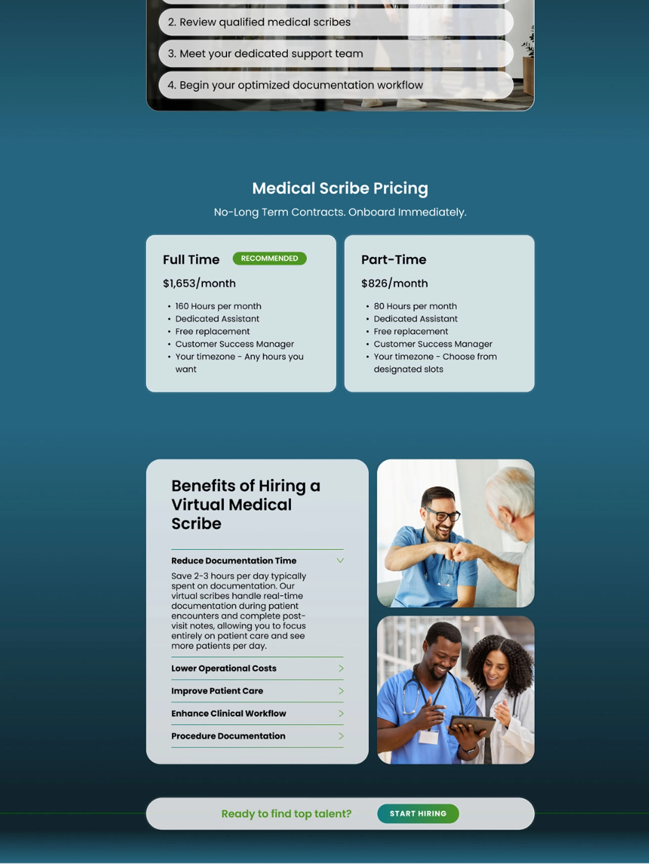 Tactical Back Office landing page block three