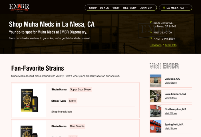EMBR Ecommerce Content Piece